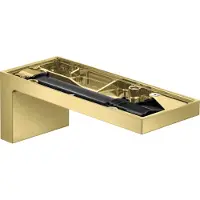 Hansgrohe Wanneneinlauf Axor MyEdition A 176mm, Wandmont., o. Pl., brush. br