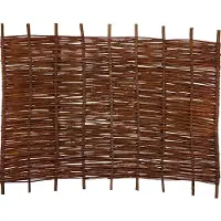 Tetzner & Jentzsch ASO Weidengeflechtzaun, geflochten auf Haselnußruten, 180 x 120 cm