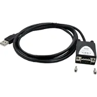 EXSYS EX-1311-2, Schwarz, 1,8 m, USB Typ-A, DB-9, Männlich, Männlich