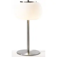 Casa Nova Tischleuchte HILDA DH 18x33 cm grau Tischlampe Klemmleuchte
