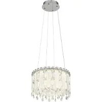 Globo Lighting Hängeleuchte Metall verchromt, LED