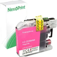 NexoPrint Druckerpatrone kompatibel zu Brother LC-223M magenta MFC-J 480 DW MFC-J 4625 DW MFC-J 4620 DW MFC-J 4425 DW MFC-J 4420 DW