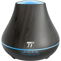 TaoTronics TT-AD004 Aroma Diffuser (dunkelbraun, 400ml Ultraschall Luftbefeuchter)