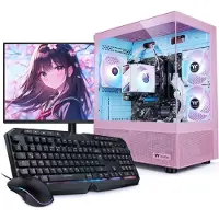 Kiebel.de PC Set Gaming mit 27 Zoll TFT Zindarella V AMD Ryzen 5 5600GT, 32GB DDR4, AMD Radeon Grafik, 1TB SSD, WLAN, Windows 11, Komplettsystem Gaming