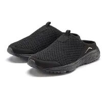 Le jogger Sabot Clog, Pantolette, Schlappen, Slip-On-Sneaker schwarz Größe 44