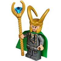 LEGO Marvel Super Heroes: Loki mit goldenem Stab