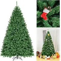 StarTech.com Weihnachtsbaum - Künstlich aus PVC - 270 cm - Metallständer - Ohne Beleuchtung - Grün