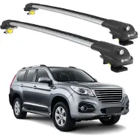TURTLE DACHTRÄGER AIR-1 GREAT WALL HAVAL H9 ALL 2015 - 2024 , Silber