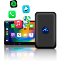 AutoSky Wireless CarPlay Auto Adapter – Plug & Play, Kompakt, USB & USB-C