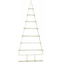 Syfax Metall Weihnachtsbaum Gold 209 cm Pulverbeschichteter Stahl