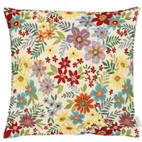 Apelt Dekokissen "7000", multicolour, geblümt, B:40cm H:0,5cm L:40cm, Baumwolle, Polyester, Dekokissen_Sitzkissen_Kissenhüllen, Dekokissen, Streublumen all-over