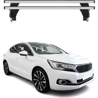 Menabo Dachträger Grundtäger für DS4 Crossback 2015-2018 50kg Alu Silber 2 tlg