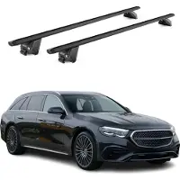 Aurilis Dachträger für Mercedes E Klasse S213 T-Modell 2016-2023 100kg Alu ABE Schwarz