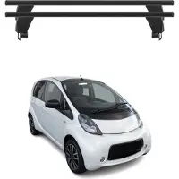 Menabo Dachträger Grundtäger für Citroen C-Zero 2010-2020 50kg Alu Schwarz 2 tlg