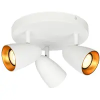 ITALUX Lampe Reflektor Spot TINO SPL-36748-3R-WH-GD