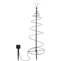 Mormark Blinkende Solar Lichterkette, 70 cm LED-Weihnachtsbaum, Wetterfeste Gartendekoration - TREELUSTOR