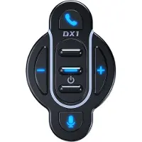 Andoer Motorrad-BT-Controller, Lenkerfernbedienung, wasserdicht, Anruf-/Musik-Controller, Sprachassistent, Medientasten-Fernbedienung fuer Fahrrad, Elektrofahrrad, Motorrad