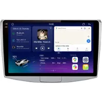 AWESAFE 10" 6+128G Carplay mit DAB+ für VW Passat B7 2010-2015 Android Navi Bluetooth Radio 2K Display 4G LTE WiFi