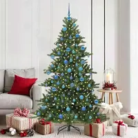 Prolenta Maison Exclusive - Künstlicher klappbarer Weihnachtsbaum Grün 180 cm PVC und Stahl