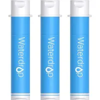 Waterdrop Wasserfilter Outdoor-Entfernt 99,99% aller Bakterien, Wasserfilter Outdoor Survival Filtersystem für Notfälle, Wandern, Reisen, Backpacking