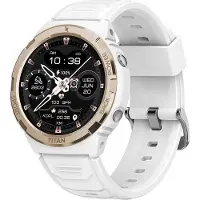 Maxcom FW100 Valkiria White – Robuste Smartwatch mit 1,3 Zoll AMOLED-Display