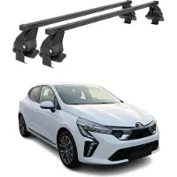 Menabo Dachträger für Mitsubishi Colt VII Schrägheck 2023-2025 Stahl Schwarz 2x