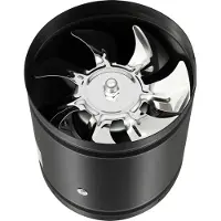 StarTech.com Inline Rohrventilator - FD-150-2 - 15 cm - USB-Strom - 600 m³/h Luftleistung - Vollkupfermotor - Für Küche/Bad/Werkstatt - Schwarz