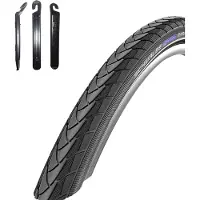 Schwalbe 1 x Marathon Plus Performance SmartGuard E-50 schwarz-Reflex 40-584 (27,5 x 1,50") inkl. Reifenheber