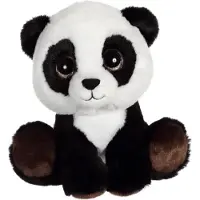 GIPSY TOYS Plüsch Panda, Puppy Eyes Pets Nature, Stofftier, 22 cm, Weich, Sitzend