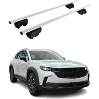 Omtec Dachträger Gepäckträger für Mazda CX-50 2023-2025 Grundträger ABE Alu Silber