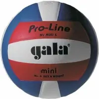 Gala Volleyball-Trainingsball Mini Pro Line 4051s Farbe Rot/Blau/Weiß