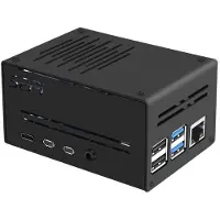 52pi Metallgehäuse für Raspberry Pi und ICE Tower CPU Lüfter