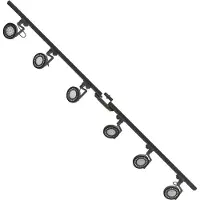 Zumaline Schienenstrahler-Set 6x GU10 (ES111) 2 m schwarz Master Track 3028