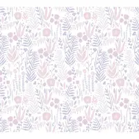 A.S. Création Vliestapete "Little Love" Wald botanisch floral glatt Kindertapete Tapete Blumen Tapeten Kinderzimmer modern Design Optik