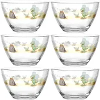 Leonardo Schüssel Bambini Avventura Dino 12 cm (Set von 6)
