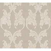 Architects Paper Textiltapete "Tessuto" Barock floral gemustert samtig Tapete Barock Tapeten Wohnzimmer Schlafzimmer Küche modern Flur Design