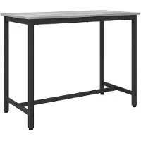 vidaXL Tisch Graues Sonoma 100 x 50 x 76,5 cm