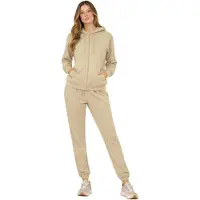 Kruze By Enzo Kruze | Damen Zip-Up Hoodie Trainingsanzug Set