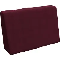 Pokar Palettenkissen Palettenauflagen mit abnehmbarem Bezug Palettensofa, Größe:Seitenkissen 60 x 40, Farbe:Violett