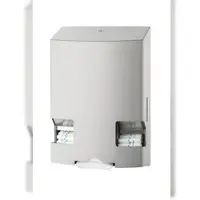 All Care MediQo-line Tampon- und Bindenspender - incl. 900 Tampons+240 Binden - Edelstahl