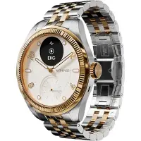 Withings Smartwatch "ScanWatch Nova Brilliant Edition 39mm, Edelstahl, Akku: 35 Tage"(16/ 0,63 ″)
