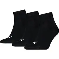 Puma Herren Socken UNISEX QUARTER PLAIN 3P