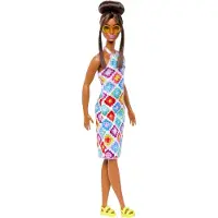 Barbie Fashionista Pop Diamond Crochet Modepuppe