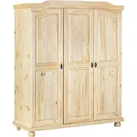 Ebuy24 Bepam Kleiderschrank 3 Türen,natur.