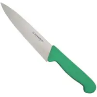 Schneider Kochmesser mit schmaler Klinge 260839 , Klingenlänge: 16 cm, Grifffarbe: grün
