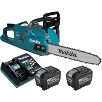 Makita UC 011 GE201 Akku Kettensäge 40 V max. 35 cm Brushless + 2x Akku 8,0 Ah + Ladegerät