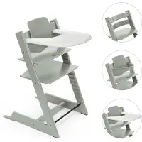 Stokke Tripp Trapp Bundle Treppenhochstuhl inklusive Babyset & Tray, gruen