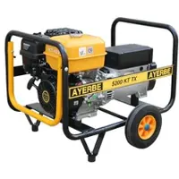 MAESTRO FERRETERO Benzin Stromerzeuger 5200 KT TX dreiphasig mit Kiotsu KT-420 Motor