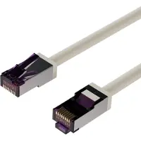 Flexline S/CONN maximum connectivity FL31-28480, 30 m, Cat6a, S/FTP (S-STP), RJ-45, RJ-45, Grau, Violett