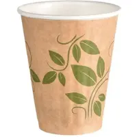 Duni Kaffebæger Pap/PLA ECO 25 cl Ø80 mm double wall Bionedbrydelig,20 pk x 40 stk/krt